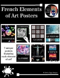 French Elements of Art Posters