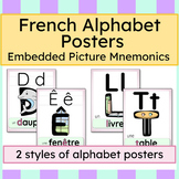 French Embedded Picture Mnemonics Phonics Classroom Alphab