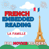 French Embedded Reading--La famille/family
