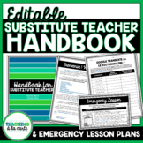 French Emergency Lesson Plans and Editable Sub Binder