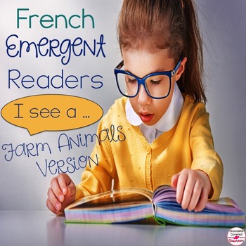 Preview of French Emergent Reader - Je vois les animaux de la ferme.