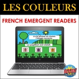 French Emergent Readers BOOM CARDS: Les Couleurs (French Colors)