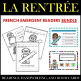French Emergent Readers - Back to School: La Rentrée BUNDLE