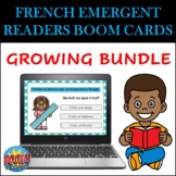 French Emergent Readers Boom Cards: GROWING BUNDLE