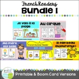 French Emergent Readers Mini Books Bundle 1 - Printable - 
