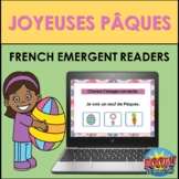 French Emergent Readers: French Easter (PÂQUES) BOOM CARDS