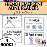 French Emergent Readers: January | French Books for Beginn