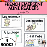 French Emergent Readers: June | French Books for Beginning