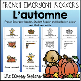 French Emergent Readers-L'automne