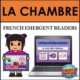 French Emergent Readers:  LA CHAMBE VOCABULAIRE (BOOM CARDS)