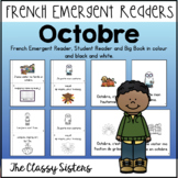 French Emergent Readers-Octobre