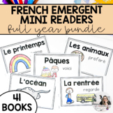 French Emergent Readers: Year Long Bundle | French Books f
