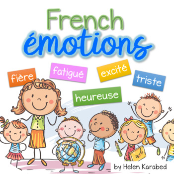 French Emotions | Les Émotions Activity Pack by The Creative Workshop
