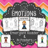 French Emotions Posters and Emergent Reader (Les émotions)
