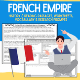 French Empire Packet: No-Prep Informational Passages, Work