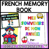 French End of Year Memory Book | Livre de souvenirs | Last