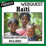 French/English–Haiti/Francophonie-Webquest/Internet activity