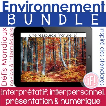 Preview of French Environment BUNDLE