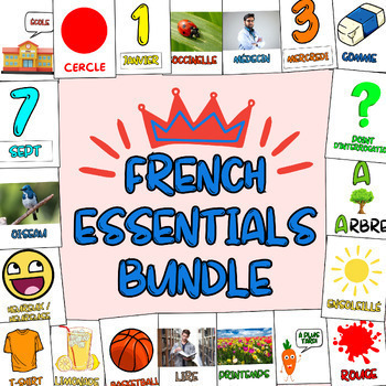 Preview of French Essentials Mastery Bundle for Kids: 27 Lessons for Beginners and Beyond!