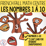 French FALL Math Centres - les nombres 1 à 10 (Centres de 