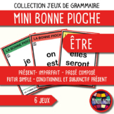 Card game to teach French/FFL/FSL: Bonne pioche - Etre/To be