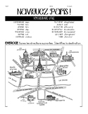 French FOLLOWING DIRECTIONS #2-PARIS map interp. reading