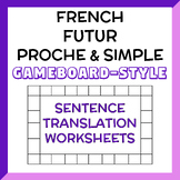 French FUTUR PROCHE & FUTUR SIMPLE Sentence Translation Wo