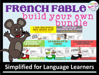 French Fable Readers Build Your Own 10 Reader Bundle