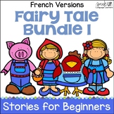 French Fairy Tale Stories Reading Bundle 1 Mini Books & Ac