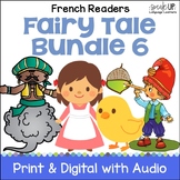 French Fairy Tale Stories Reading Bundle 6 Mini Books & Ac