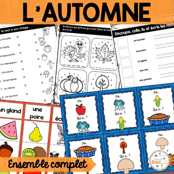 Preview of French Fall Bundle - Automne - Ensemble complet