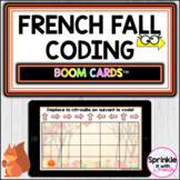 French Fall Coding Boom Cards™️ | Le codage d'automne