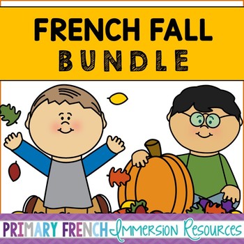 Preview of French Fall / L'automne BUNDLE