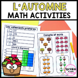 French Fall Math Activities | L'automne