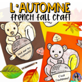 French Fall Squirrel Craft | L'art de l'automne | Les Écureuils