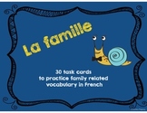 French Family / La famille - 30 Task Cards