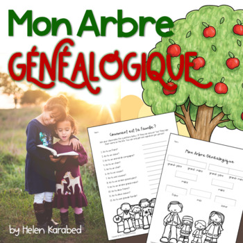 French Family Tree By The Creative Workshop Teachers Pay Teachers