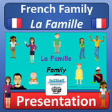 French Family Vocabulary Presentation La Famille Family in