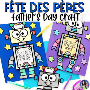 Preview of French Father's Day Card Craft | La Fête des Pères