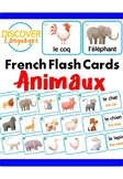 French Flash Cards - Farm and Zoo Animals - Animaux