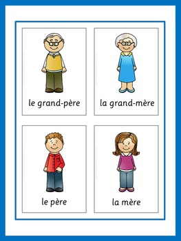 French Flash Cards Basic Vocabulary by little helper | TpT
