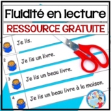 French Reading Fluency Activities | Activités pour FLUIDIT