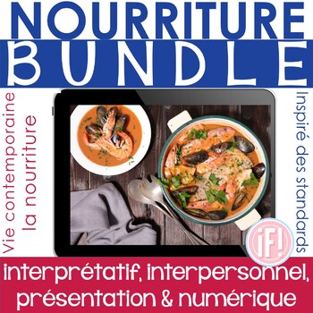 Preview of French Food BUNDLE