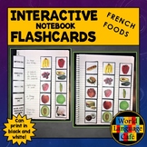 French Food Flashcards Fruit Vegetables Interactive Notebo