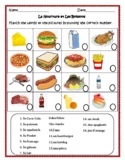French Food (Fruits et Légumes) Worksheets for Distance Learning