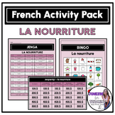 French Food Nourriture Bundle - Listening, Speaking, Readi