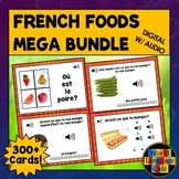 French Foods, Drinks Boom Cards, French Digital Flashcards