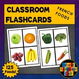 French Foods Flashcards Fruits Vegetables Drinks Flashcards