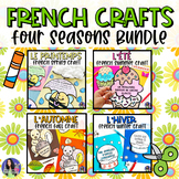 French Four Seasons Crafts BUNDLE | Bricolage des quatre saisons