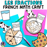 French Fractions Craft | Les Fractions | French Math Craft